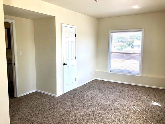 Master bedroom entry and closet.