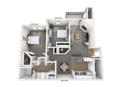 Floor plan The Kepler