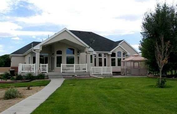 Rear of home