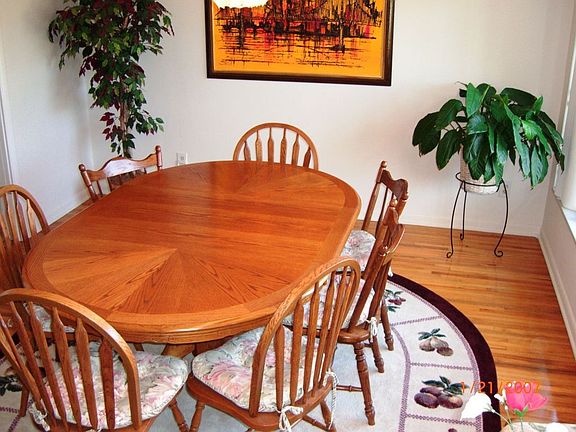 Dining Room with hardwood floors