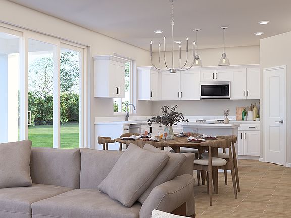 Dining Area and Kitchen