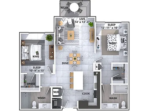 Floor plan C4