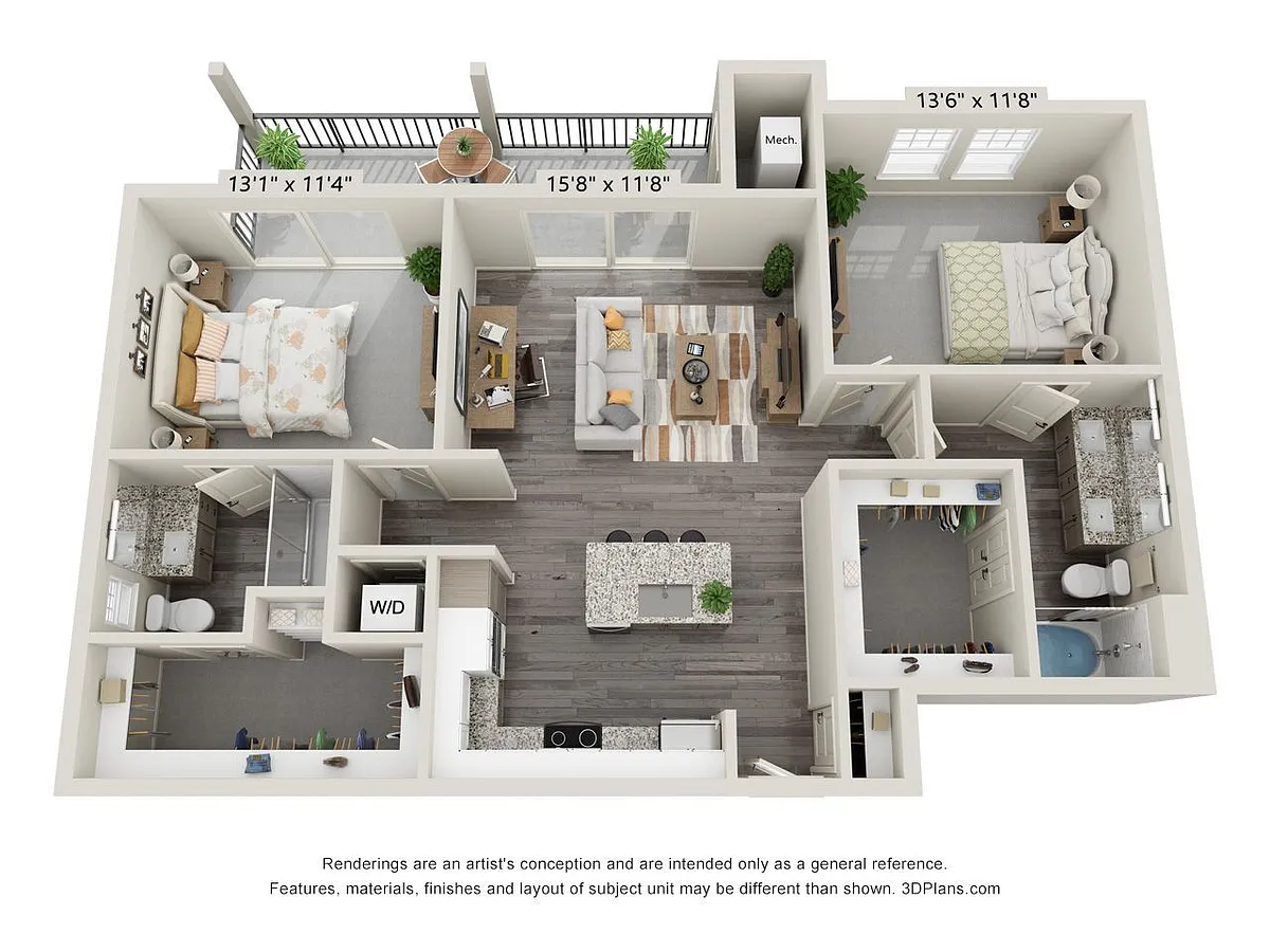 Floor plan B21
