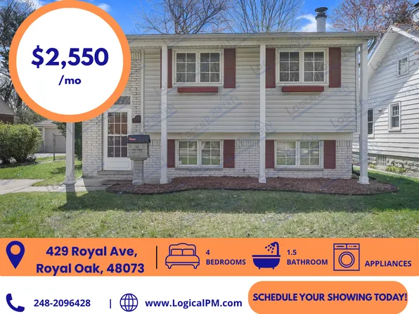 429 Royal Ave, Royal Oak, MI 48073