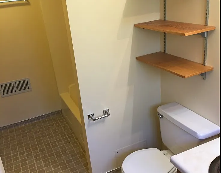 Bathroom with tub & shower