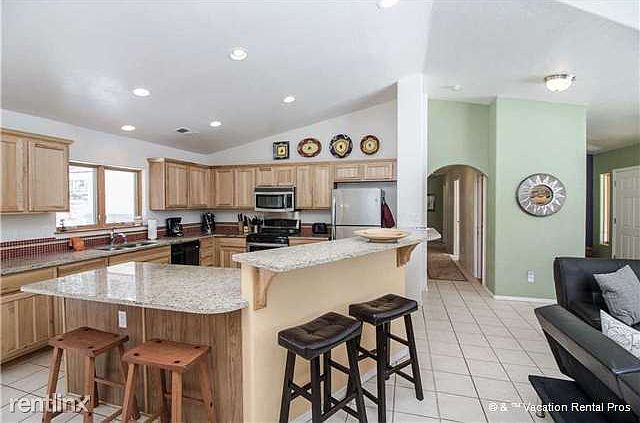 The Open, well-equipped kitchen