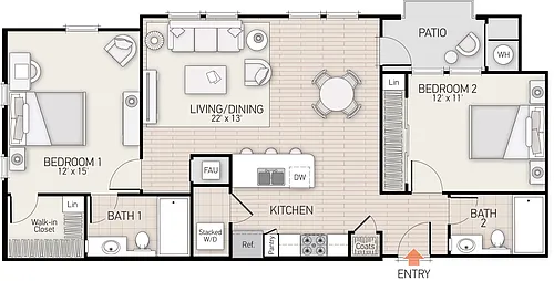 Floor plan Posare - Plan L