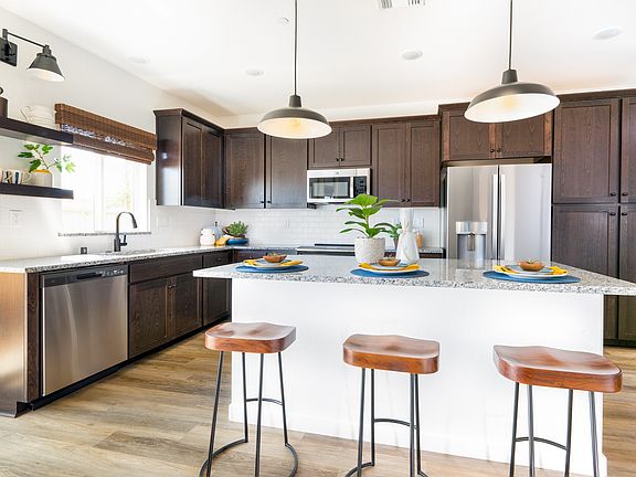 Kitchen with stainless appliances