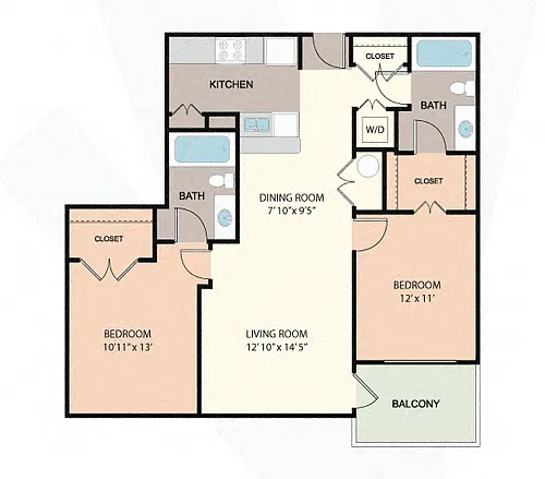 Floor plan D