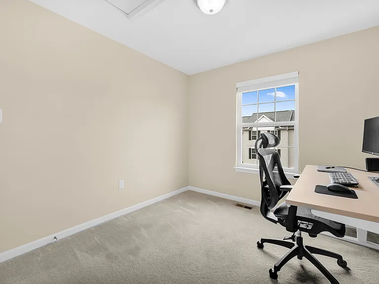 Third Upstairs Bedroom. Also a great space for a home office.
