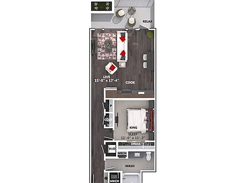 Floor plan A3e
