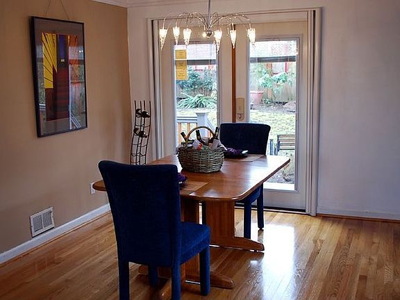 Dining Room with French Doors