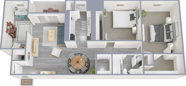 The Rochester Floorplan Diagram