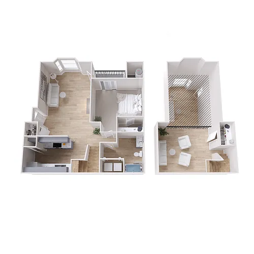 Floor plan A2 Renovated
