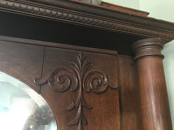 All original woodwork