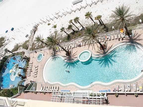 Zero entry and kiddie pools