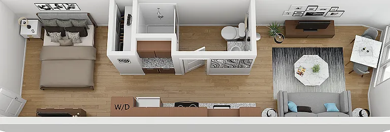 Studio | 1 Bath Studio | 1 Bath