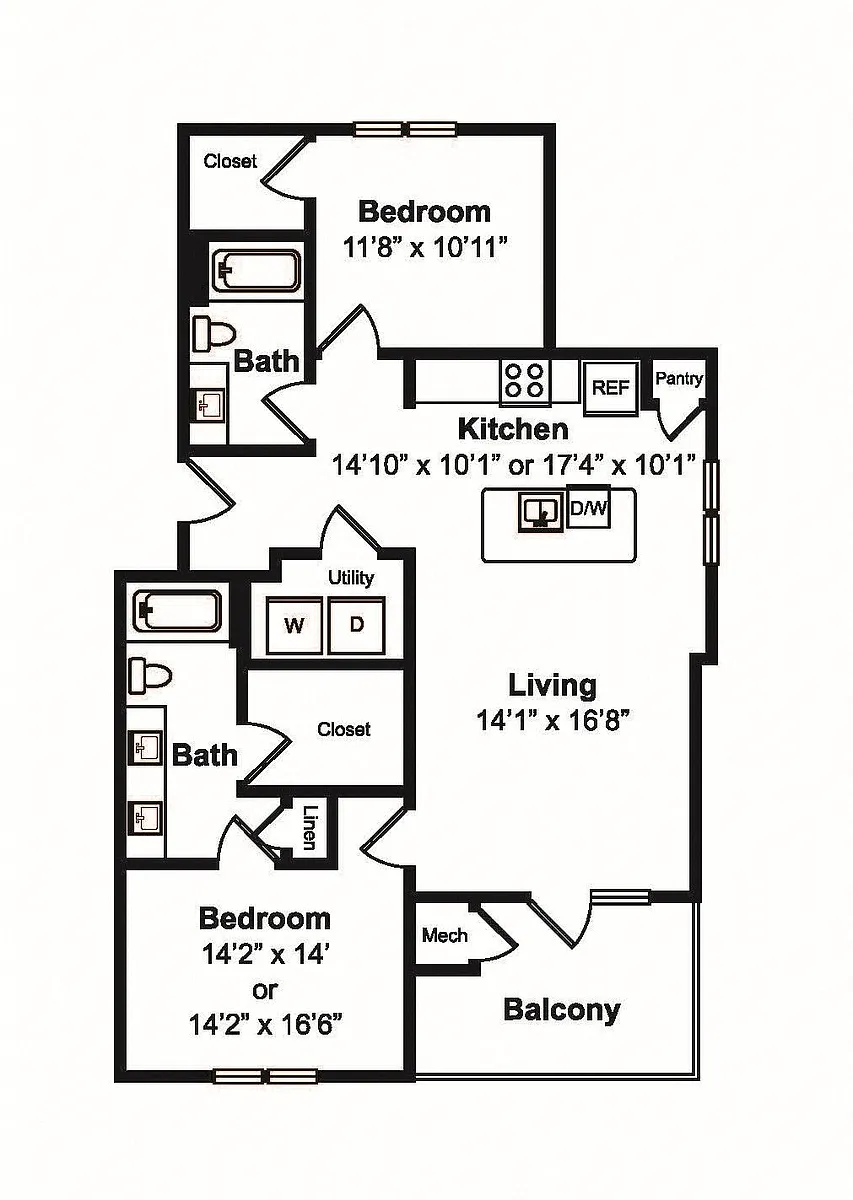 Floor plan B2