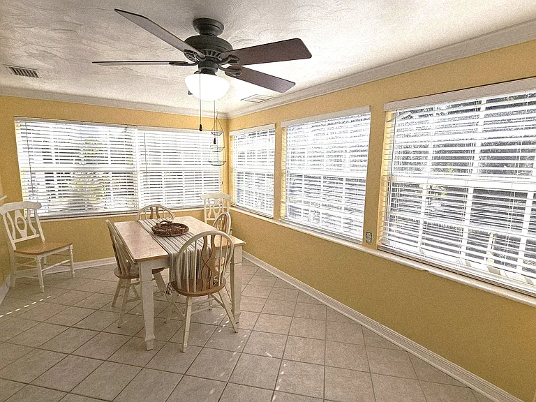Florida room-dining room