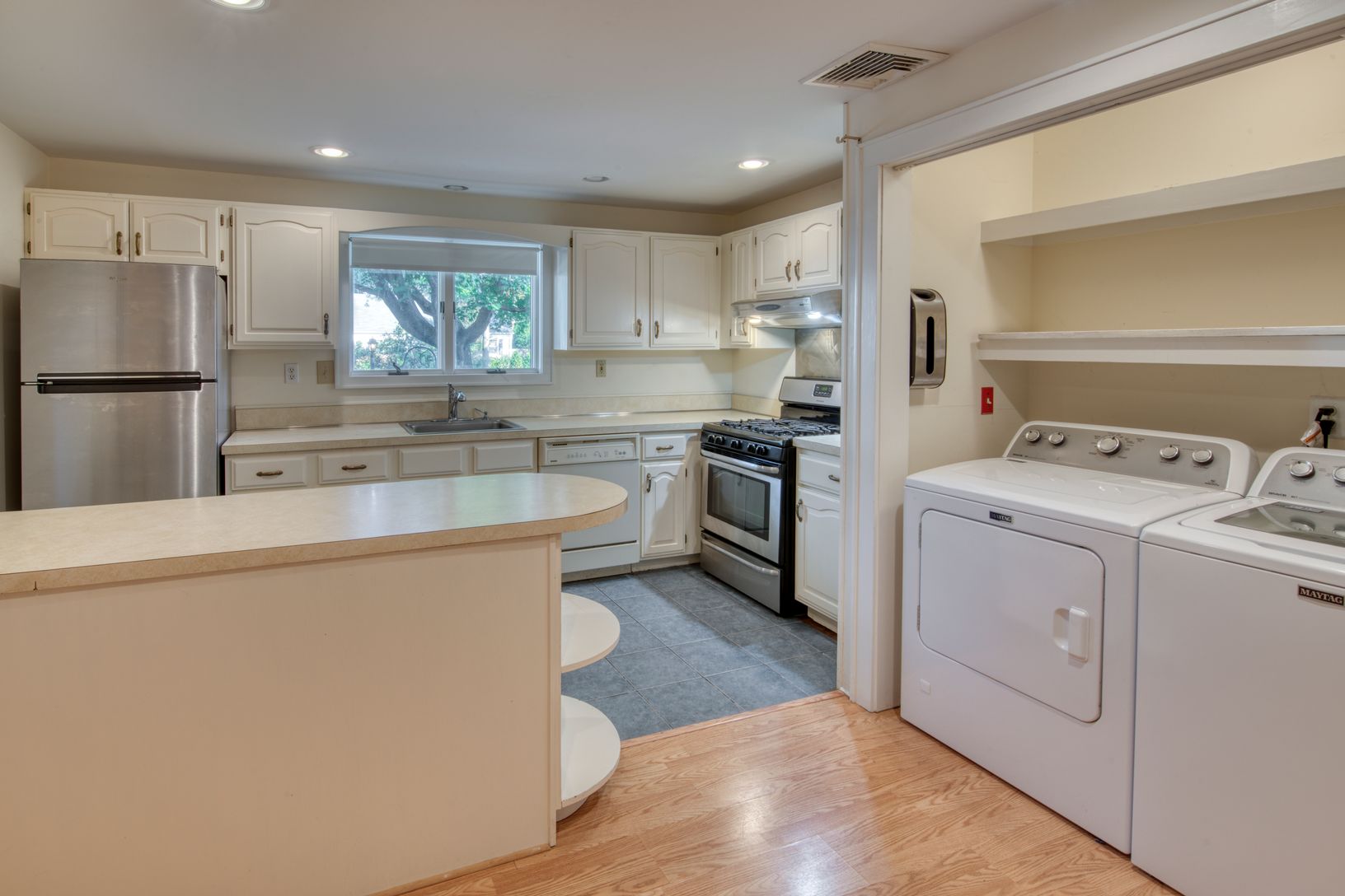 Large eat in kitchen.