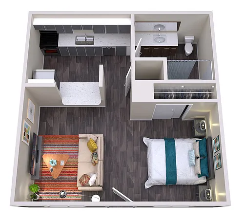 Floor plan Studio