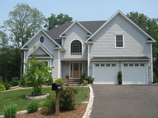 Front of the house landscaped