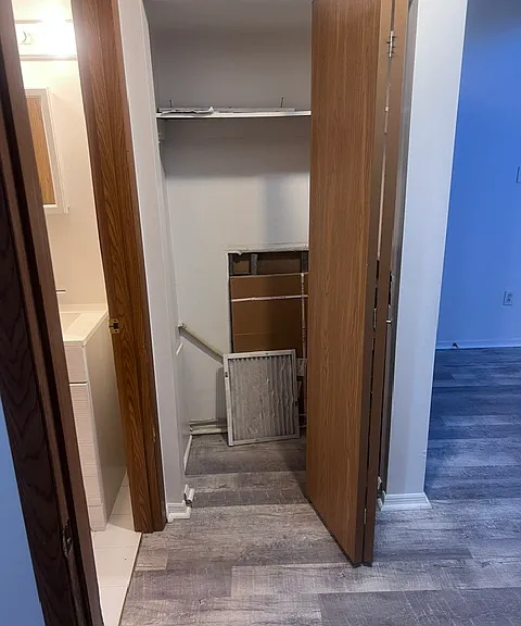 Hallway closet