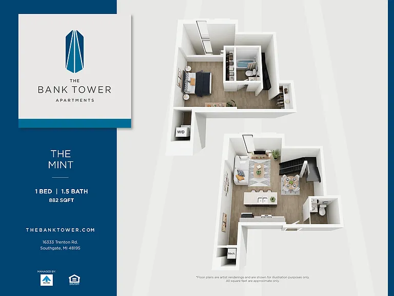 The Bank Tower Apartments — Photo 29