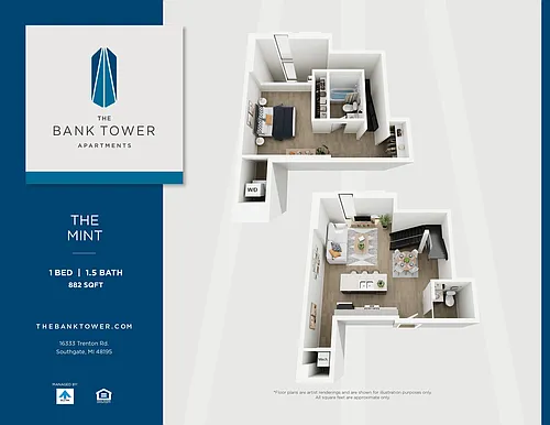 Floor plan The Mint