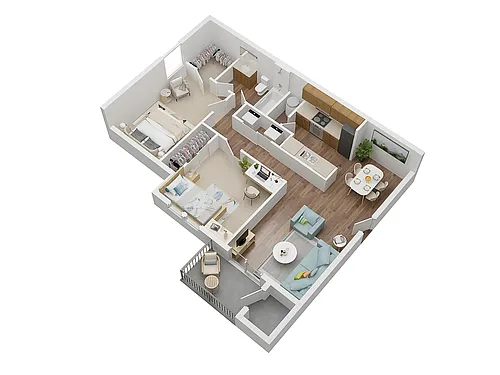 Floor plan Walter