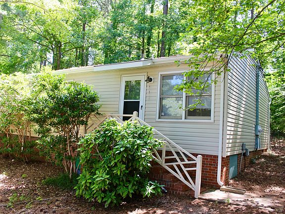 Front of Home : Wooded Lot