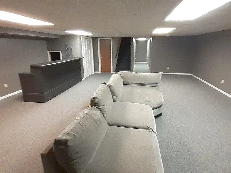 Lower level family room (w/ wet bar & gas fireplace)