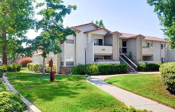 Adagio apartment building and landscaping