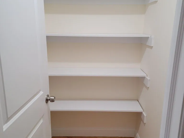 Storage closet.