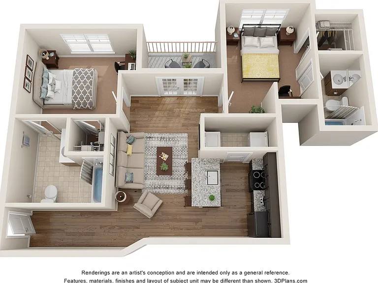 B1 - 2 Bedroom B1 - 2 Bedroom