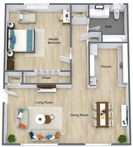 Floor plan Canterbury