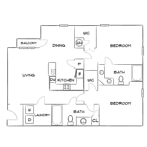 Floor plan Design 2A20