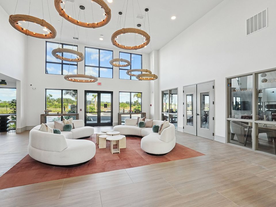 Clubhouse with Lounging Areas