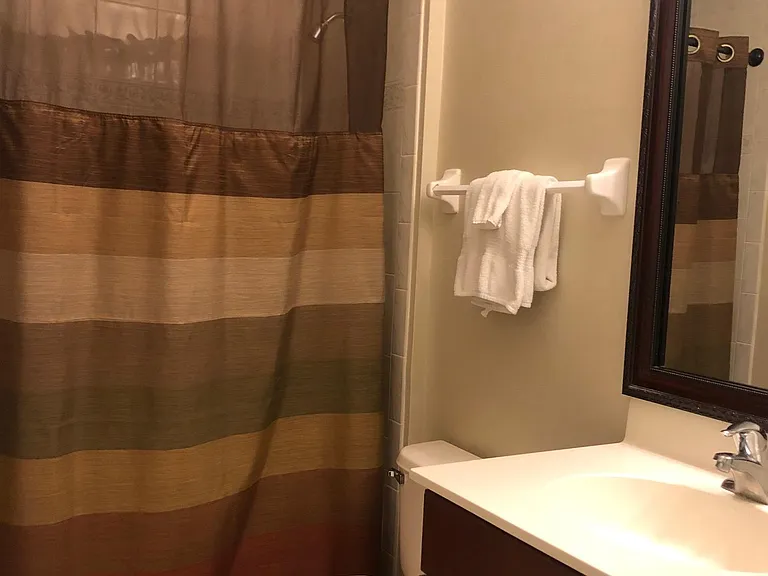 Bathroom #2 just outside bedrooms 2 and 3.