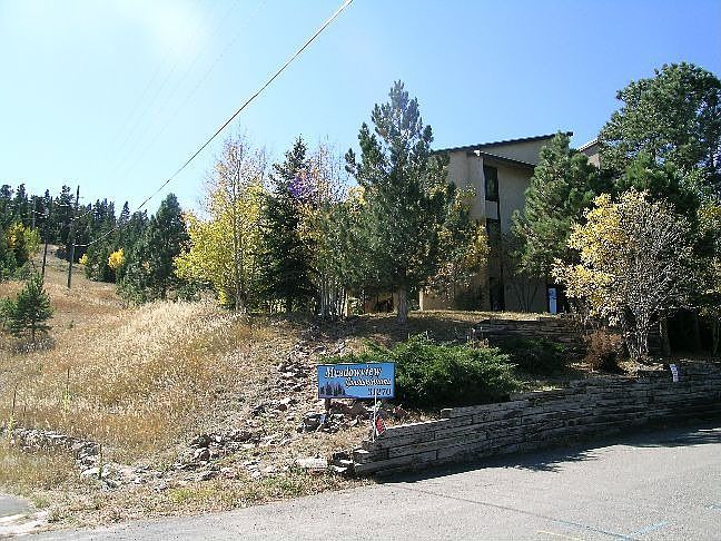 Front of complex looking toward unit