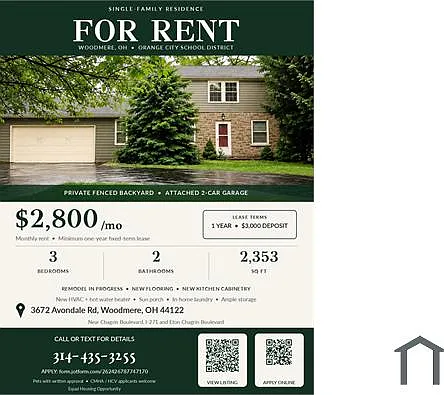 3 bed, $2,800 — Photo 1
