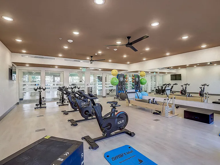 Fitness Center with Yoga Studio