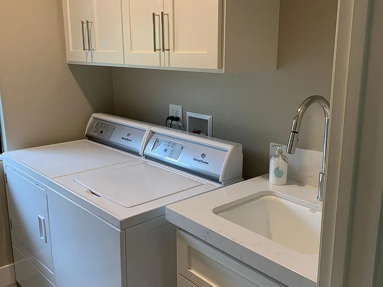 Your own laundry room.