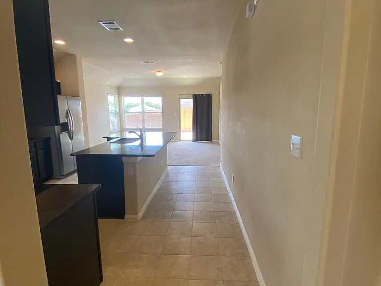 Heading into the kitchen