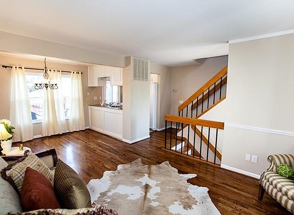 Light and bright open floor plan...perfect for entertaining.