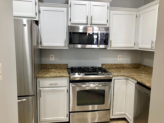 Stainless steel appliances and Granite Counter Tops
