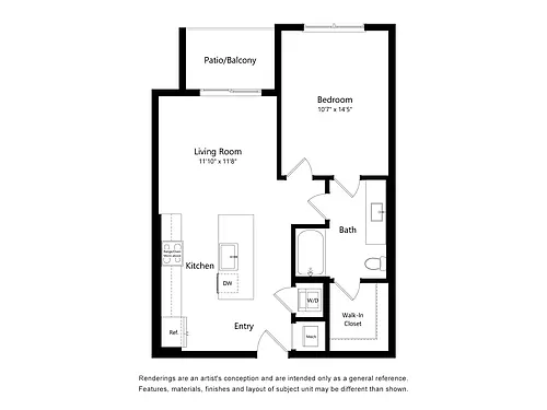 Floor plan A50