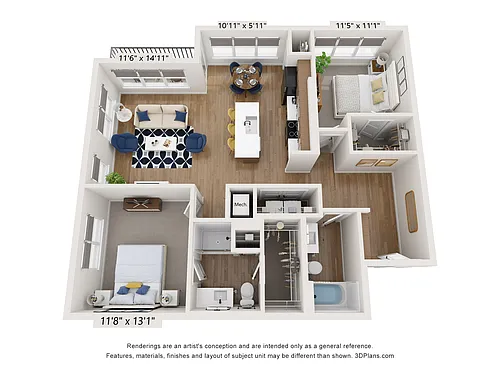Floor plan B5 Tulip