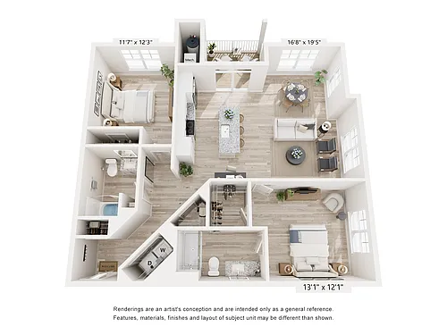 Floor plan The Corner Residence