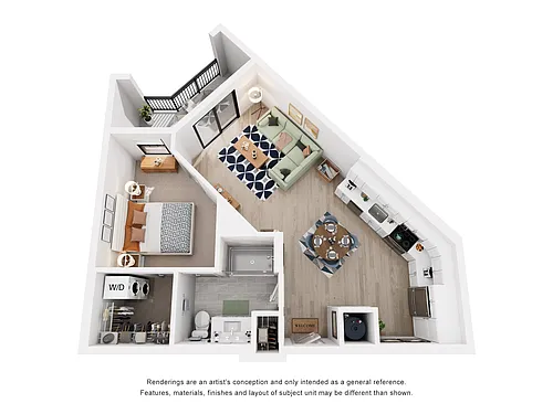 Floor plan Denim